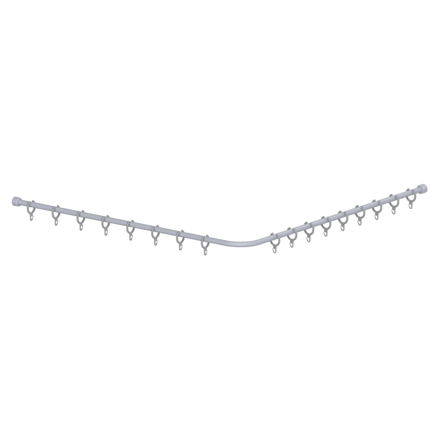 Tringle de douche CAVERE
100 x 100 cm
aluminium, avec anneaux
set de fixation inclus