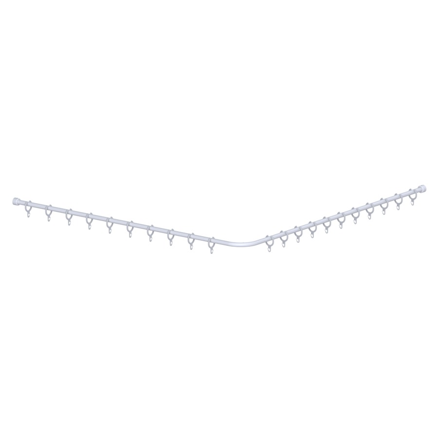 Tringle de douche CAVERE
120 x 120 cm
aluminium, avec anneaux
set de fixation inclus