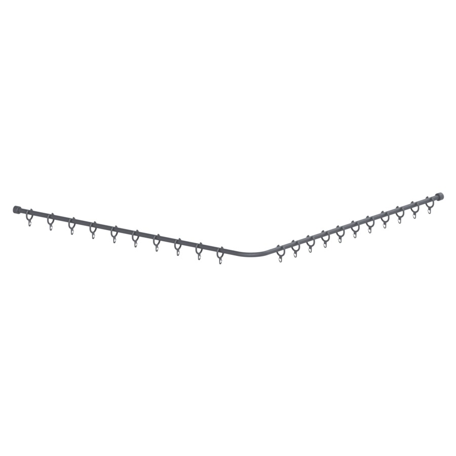Tringle de douche CAVERE
120 x 120 cm
aluminium, avec anneaux
set de fixation inclus