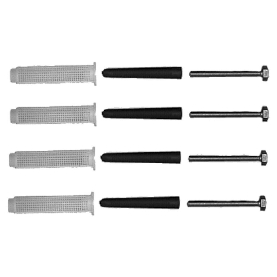Matériel de fixation N 300
pour strapontin
586 401-404,  pour tuile troué
mortier y compris