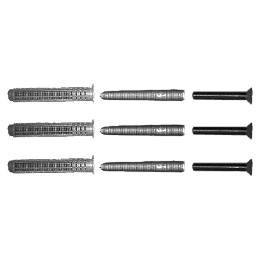 Matériel de fixation N 300
pour barre d'appui
escamotable 586 301-319, pour
tuile troué, mortier y compris