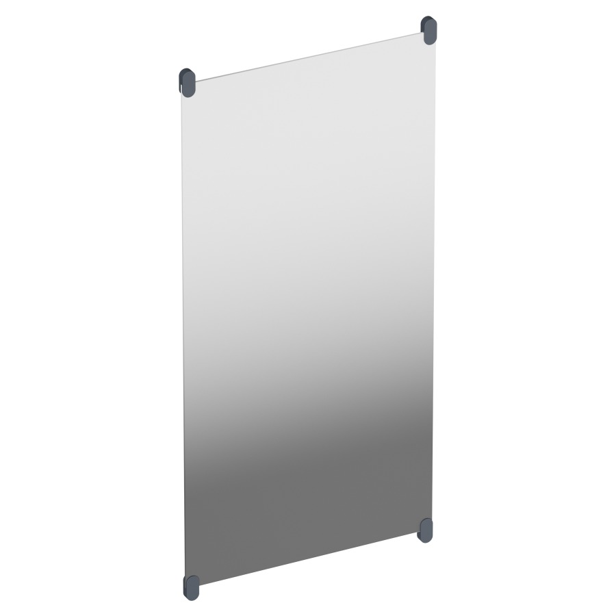 Miroir HEWI 477/801
60 x 126 cm
4 agrafes à miroir polyamide