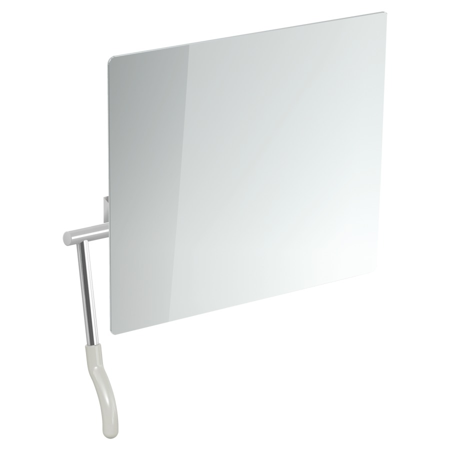 Miroir inclinable 802 LIFE-
SYSTEM, 72,5 x 74,1 x 7,3 cm
matériel de fixation
levier à gauche, poingée en
couleurs Hewi