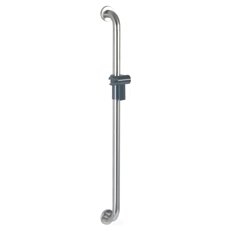 Glissière de douche HEWI 805
90 cm, D 33 mm
barre acier inoxydable
support de douche polyamide en
couleurs Hewi, réglable par
degrés