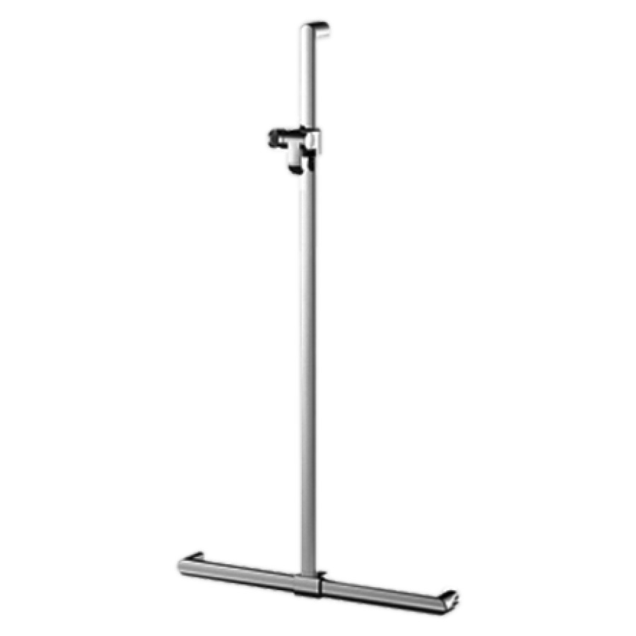 Barre d'appui ELEGANCE NEW
82,8 x 114,2 cm
avec glissière de douche
et support de douche
matériel de fixation