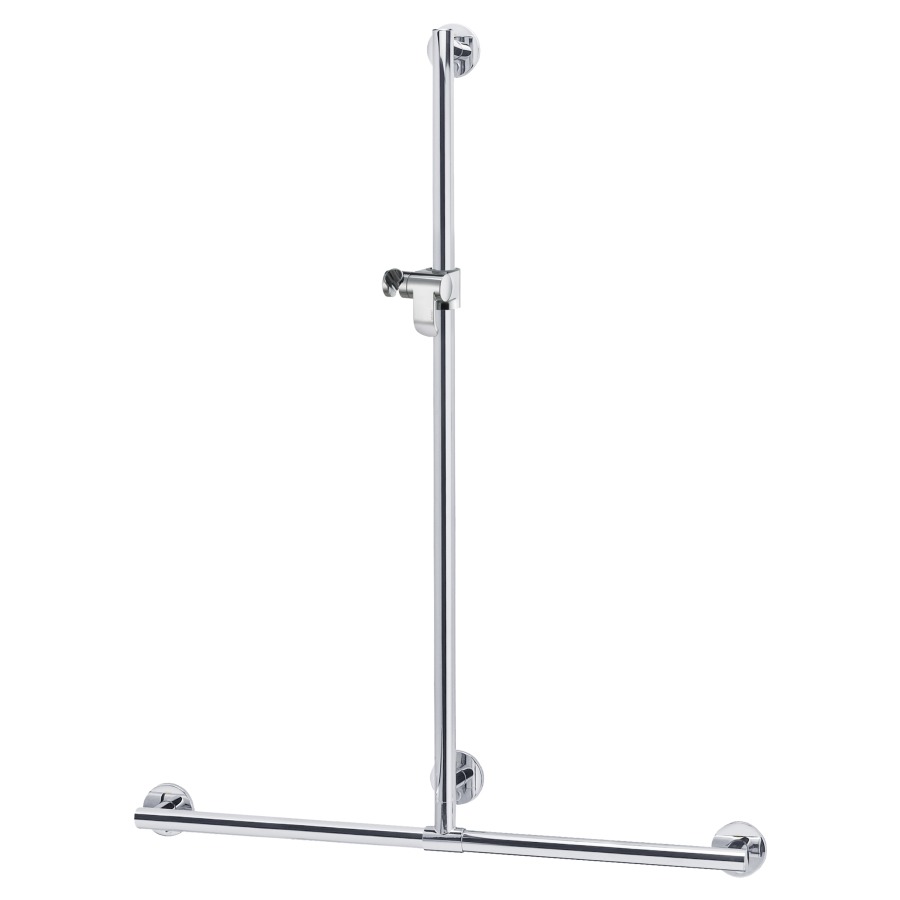 Barre d'appui PLAN CARE
60 x 110 cm
avec glissière de douche et
support de douche, avec set de
fixation 4 x 589 041