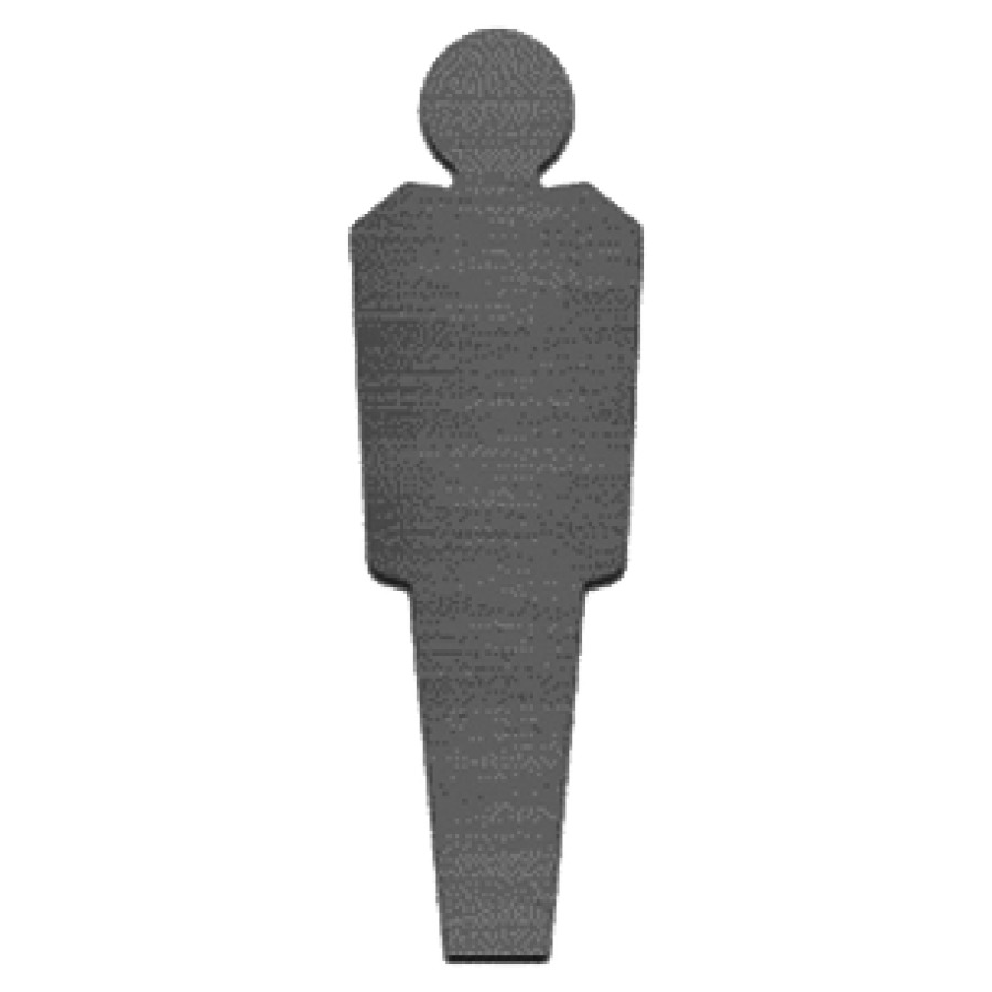 Pictogramme SERAFINI Hommes
H 148 mm, acier inoxydable
autocollant