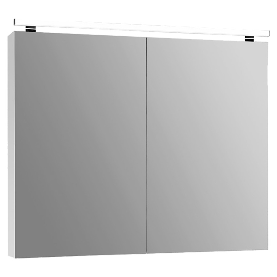 Armoire de toilette GLEN
80 x 69.5 x 17 cm
Matériau dérivé du bois
1&nbsp;prise double intérieur en bas
au centre, 2&nbsp;portes à double miroir
éclairage LED 7 Watt, 4300 Kelvin
1012 Lumen, 2 étagères en verre réglables
en hauteur par compartiment, IP20