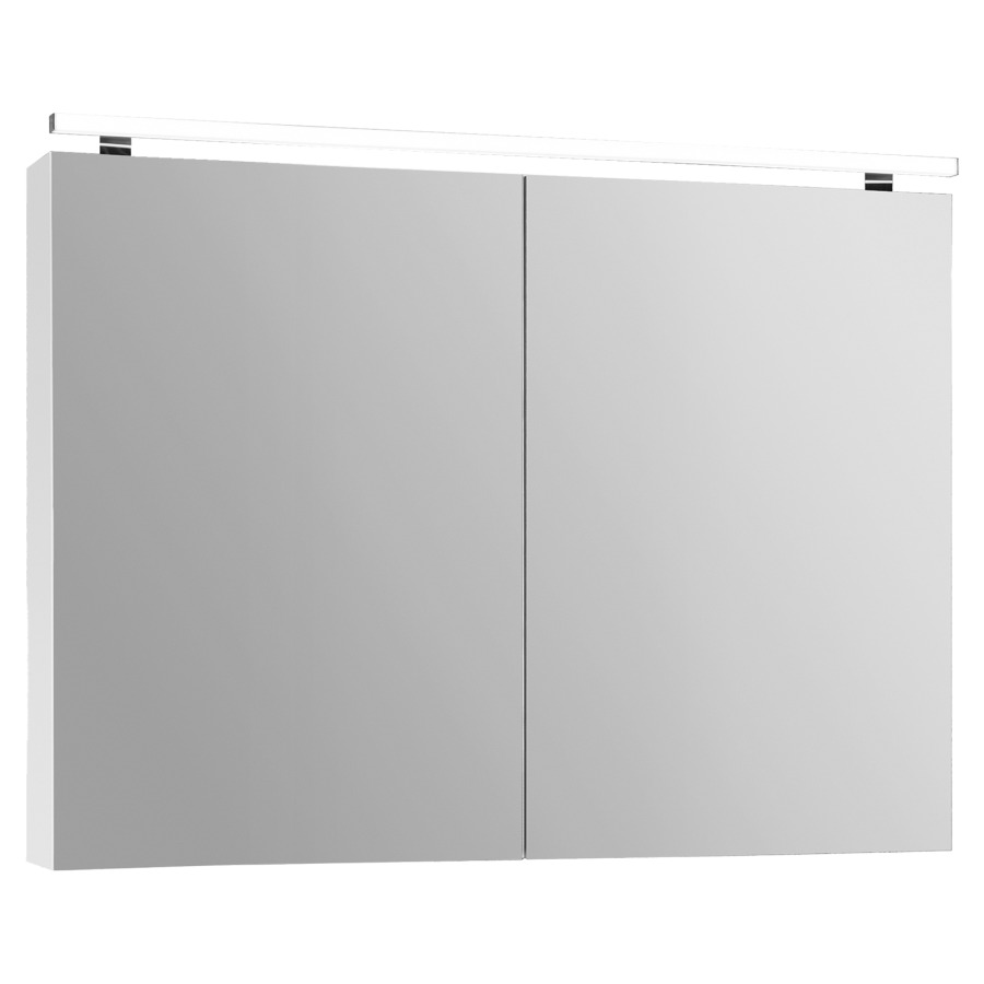 Armoire de toilette GLEN
90 x 69.5 x 17 cm
Matériau dérivé du bois
1&nbsp;prise double intérieur en bas
au centre, 2&nbsp;portes à double miroir
éclairage LED direct 8 Watt, 4000 Kelvin
1234 Lumen, 2 étagères en verre réglables
en hauteur par compartiment, IP20