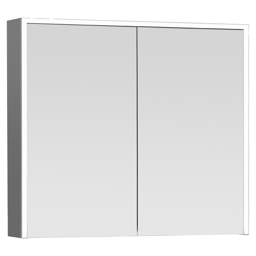 Armoire de toilette TRIX
80 x 70 x 16,6 cm
prise double intérieur en bas
au centre, 2 ports USB
2 portes à double miroir
éclairage LED direct
en haut et latérale 28 W
12 V, 2700-6500 K, 2762 Lumen
2 tablettes en verre réglables
en hauteur, IP24