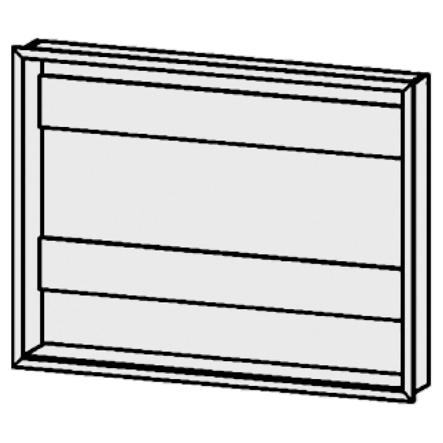 Set de montage GOOD/BETTER
VERSION,106,1 x 81,2 x 13,9 cm
pour armoire de toilette 611
563, cadre