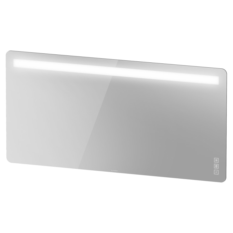 Miroir lumineux LUV
80 x 160 x 3,6 cm
fonction de gradation des LED
panneau de contrôle sans
contact, ajustement synchrone
de la couleur de la lumière
pour lumière directe et
indirecte, chauffage de miroir
60 W, IP44
