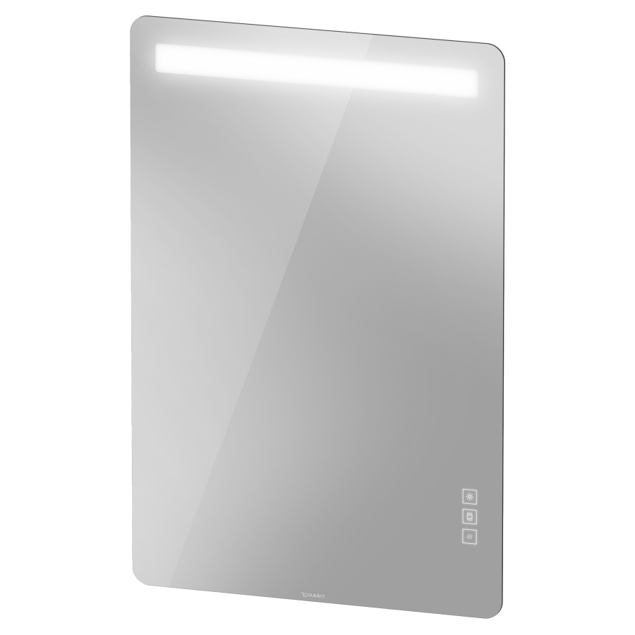 Miroir lumineux LUV
80 x 120 x 3,6 cm
fonction de gradation des LED
panneau de contrôle sans
contact, ajustement synchrone
de la couleur de la lumière
pour lumière directe et
indirecte, chauffage de miroir
60 W, IP44