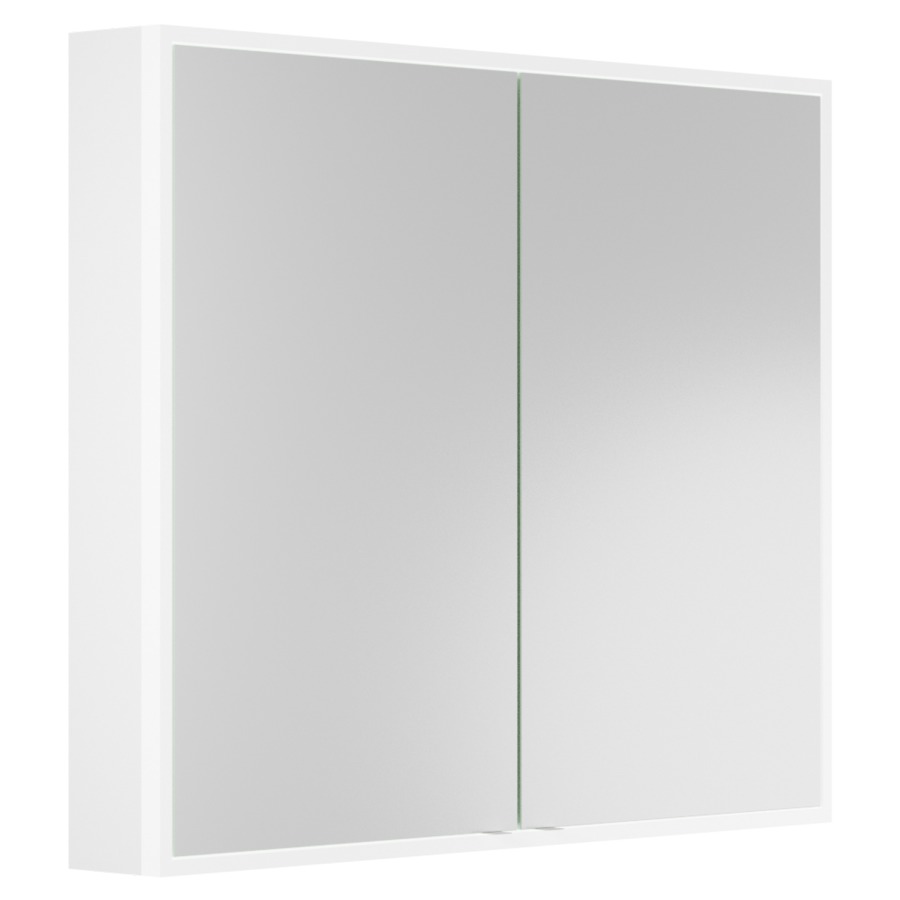Armoire de toilette AVALON
88 x 73 x 13,2 cm
profil en aluminium, 2 prises
double à l'intérieur en bas
2 portes à double miroir
éclairage du cadre par LED
IP24