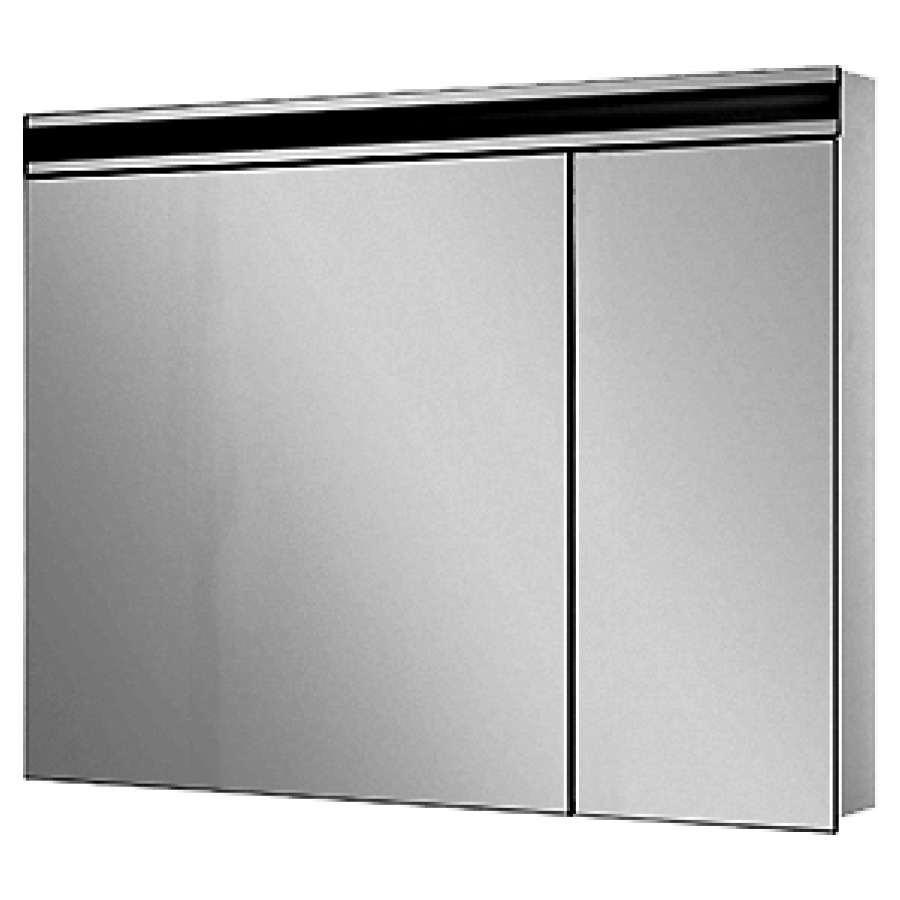 Armoire de toilette AVANCE NEW
LED, 90 x 75,8 x 12,5 cm
profil en aluminium, 2 prises
doubles en bas, 2 portes
é doubles miroir (60/30)
avec éclairage LED, IP24
réglable (Dali)