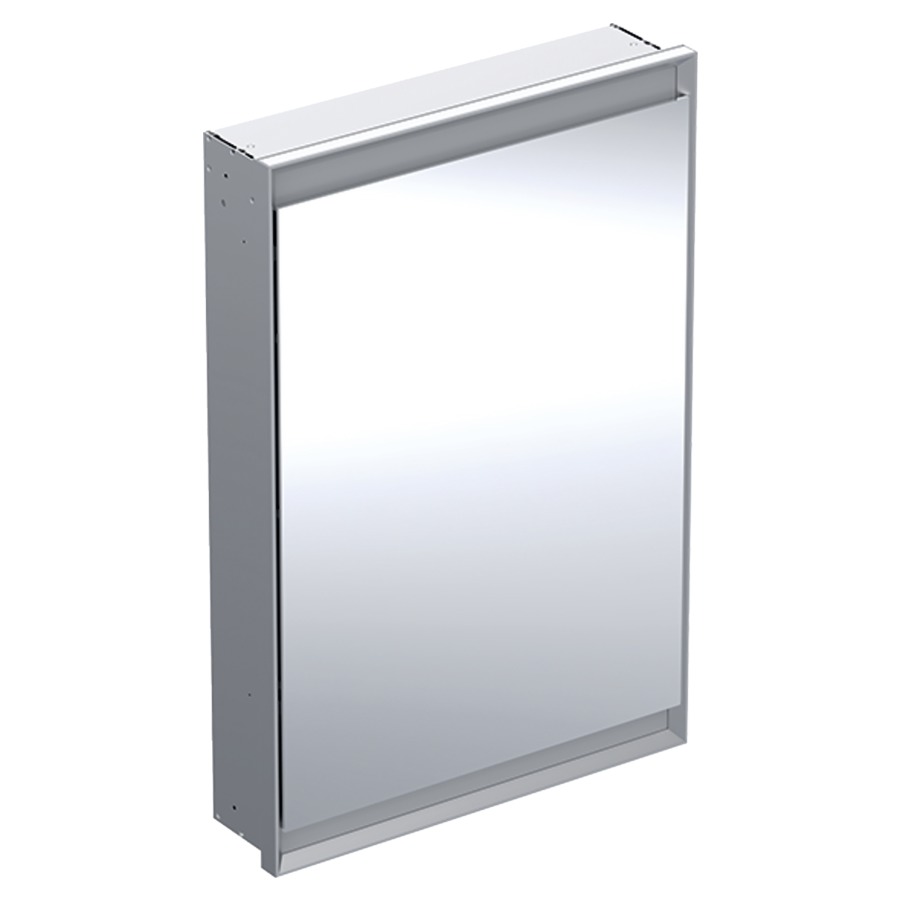 Armoire de toilette ONE UP
60 x 90 x 15 cm
1 porte à double miroir
charnières à gauche, 2 prises
ComfortLight LED, réglage
continu de l'ambiance
lumineuse, de la lumière
d'orientation à la lumière du
jour, sans boîtier de montage
brut 871 204
