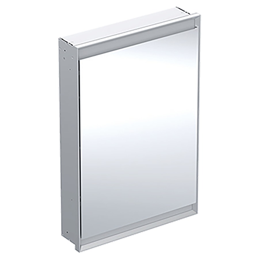 Armoire de toilette ONE UP
60 x 90 x 15 cm
1 porte à double miroir
charnières à droite, 2 prises
ComfortLight LED, réglage
continu de l'ambiance
lumineuse, de la lumière
d'orientation à la lumière du
jour, sans boîtier de montage
brut 871 204