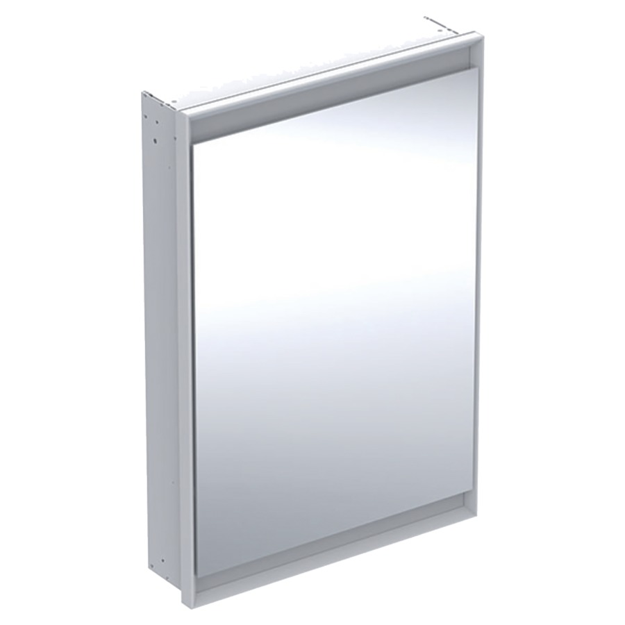 Armoire de toilette ONE UP
60 x 90 x 15 cm
1 porte à double miroir
charnières à droite, 2 prises
ComfortLight LED, réglage
continu de l'ambiance
lumineuse, de la lumière
d'orientation à la lumière du
jour, sans boîtier de montage
brut 871 204