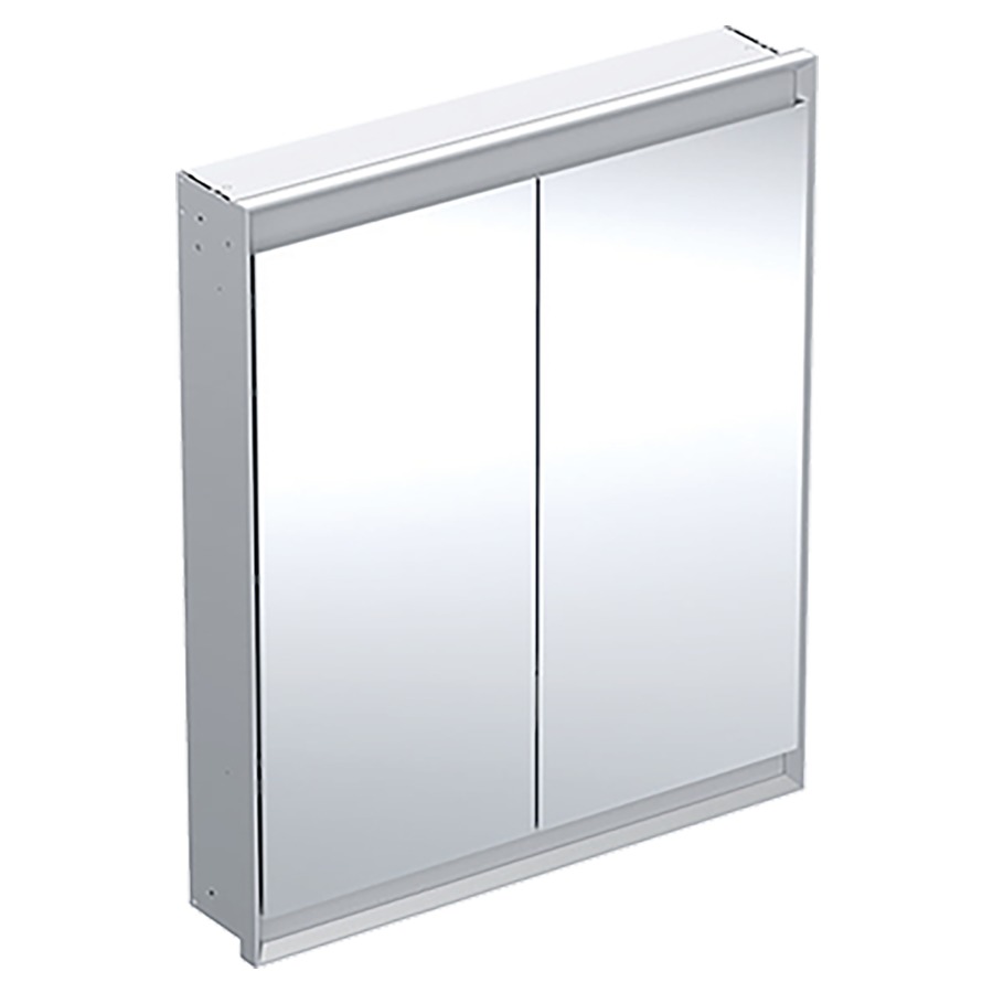 Armoire de toilette ONE UP
75 x 90 x 15 cm
2 portes à double miroir
2 prises, ComfortLight LED
réglage continu de l'ambiance
lumineuse, de la lumière
d'orientation à la lumière du
jour, sans boîtier de montage
brut 871 205
