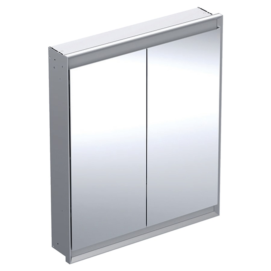 Armoire de toilette ONE UP
75 x 90 x 15 cm
2 portes à double miroir
2 prises, ComfortLight LED
réglage continu de l'ambiance
lumineuse, de la lumière
d'orientation à la lumière du
jour, sans boîtier de montage
brut 871 205