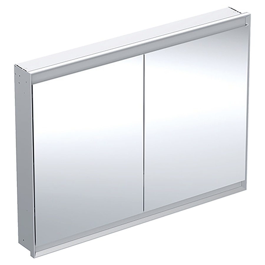 Armoire de toilette ONE UP
120 x 90 x 15 cm
2 portes à double miroir
2 prises, ComfortLight LED
réglage continu de l'ambiance
lumineuse, de la lumière
d'orientation à la lumière du
jour, sans boîtier de montage
brut 871 208