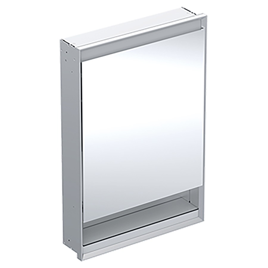 Armoire de toilette ONE UP
60 x 90 x 15 cm
avec niche ouvert
1 porte à double miroir
charnières à gauche, 2 prises
ComfortLight LED, réglage
continu de l'ambiance
lumineuse, de la lumière
d'orientation à la lumière du
jour, sans boîtier de montage
brut 871 204