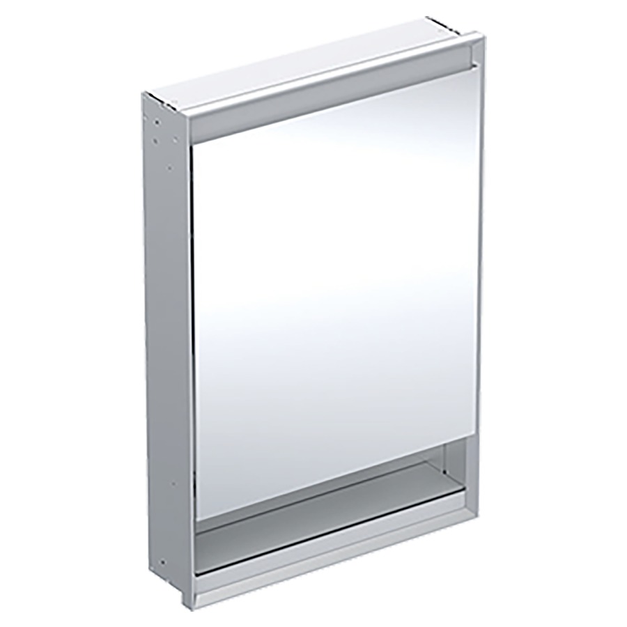 Armoire de toilette ONE UP
60 x 90 x 15 cm
avec niche ouvert
1 porte à double miroir
charnières à droite, 2 prises
ComfortLight LED, réglage
continu de l'ambiance
lumineuse, de la lumière
d'orientation à la lumière du
jour, sans boîtier de montage
brut 871 204