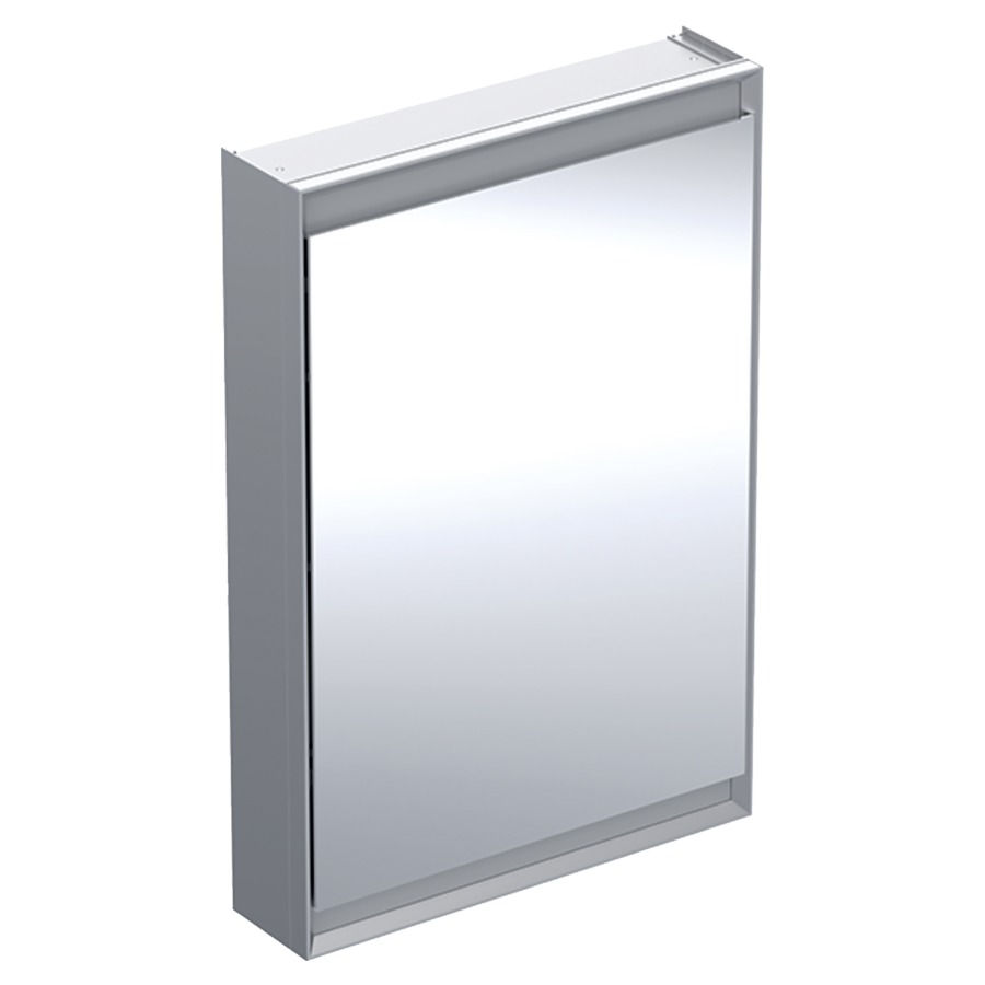 Armoire de toilette ONE AP
60 x 90 x 15 cm
1 porte à double miroir
charnières à gauche, 2 prises
ComfortLight LED, réglage
continu de l'ambiance
lumineuse, de la lumière
d'orientation à la lumière du
jour