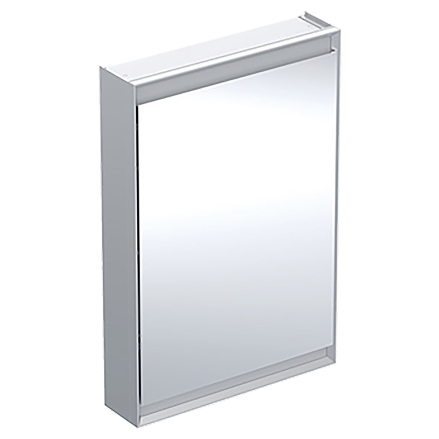 Armoire de toilette ONE AP
60 x 90 x 15 cm
1 porte à double miroir
charnières à droite, 2 prises
ComfortLight LED, réglage
continu de l'ambiance
lumineuse, de la lumière
d'orientation à la lumière du
jour