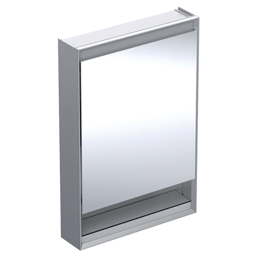 Armoire de toilette ONE AP
60 x 90 x 15 cm
avec niche ouvert
1 porte à double miroir
charnières à droite, 2 prises
ComfortLight LED, réglage
continu de l'ambiance
lumineuse, de la lumière
d'orientation à la lumière du
jour