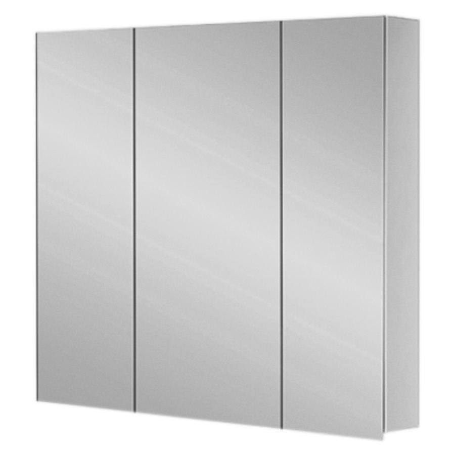 Armoire de toilette MURO 70
100 x 70,5 x 12,5 cm
profil en aluminium
3 portes à double miroir
sans éclairage