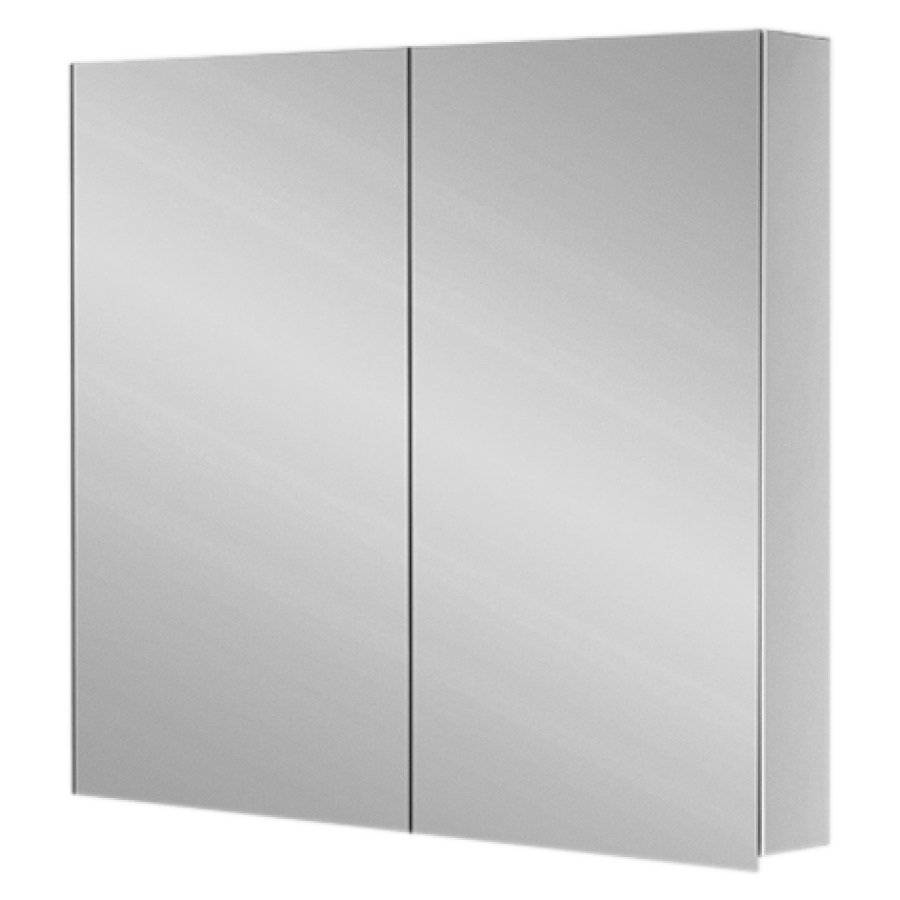 Armoire de toilette MURO 70
120 x 70,5 x 12,5 cm
profil en aluminium
2 portes à double miroir
sans éclairage