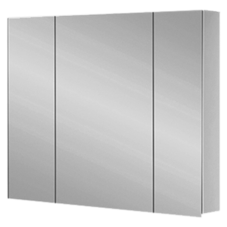 Armoire de toilette MURO 70
120 x 70,5 x 12,5 cm
profil en aluminium
3 portes à double miroir
sans éclairage