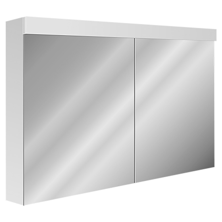 Armoire de toilette AVONA NOVO
120 x 71,2 x 13,4/14,2 cm
profil en aluminium
2 portes à double miroir
1 prise double en haut
changeable, LED 28 W
Lumen en haut 3980, IP24