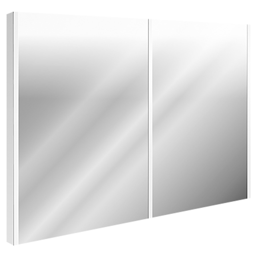 Armoire de toilette FOCUS UP
Tunable White
120 x 76 x 13 cm
profil en aluminium
pour montage UP
2 portes à double miroir
2 prises double en bas
système breveté à deux
interrupteurs avec commande
rotative et lumière de
maquillage SIDLER, LED 76 W
en bas 5 W, Lumen 9092, Lumen
en bas 582, IP24