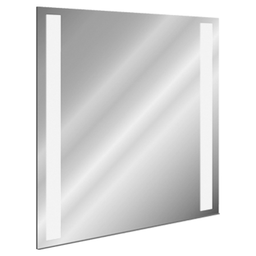 Armoire de toilette SIDELIGHT
UP, 79,4 x 73,1 x 16,2 cm
profil en aluminium
pour montage UP 13,5 cm dans
le mur, 3 cm devant le mur
2 prises en bas, porte à
miroir déplacé vers le haut
éclairage LED 24 W, dimmable
avec interrupteur, IP24