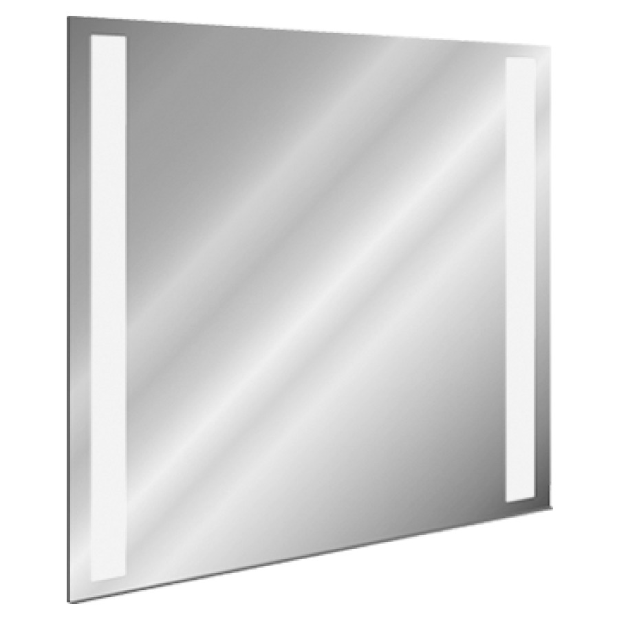Armoire de toilette SIDELIGHT
UP, 89,5 x 73,1 x 16,2 cm
profil en aluminium
pour montage UP 13,5 cm dans
le mur, 3 cm devant le mur
2 prises en bas, porte à
miroir déplacé vers le haut
éclairage LED 24 W, dimmable
avec interrupteur, IP24