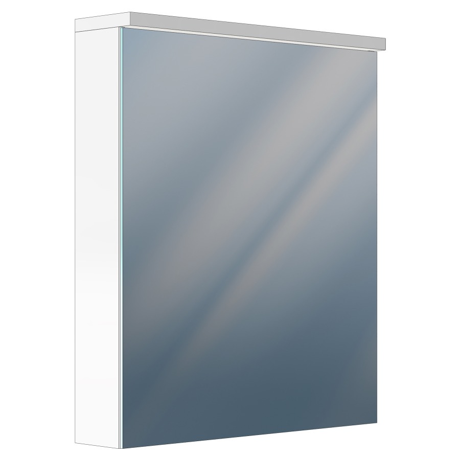 Armoire de toilette ESSENZA
60 x 72 x 12/15 cm
Profilé en aluminium
1&nbsp;porte à double miroir
charnière à gauche ou à droite
éclairage LED, 22 Watt
2 rayons en verre réglables
1&nbsp;prise double et 1 support cosmétique
en bas changeable, Classe d’énergie E, IP24