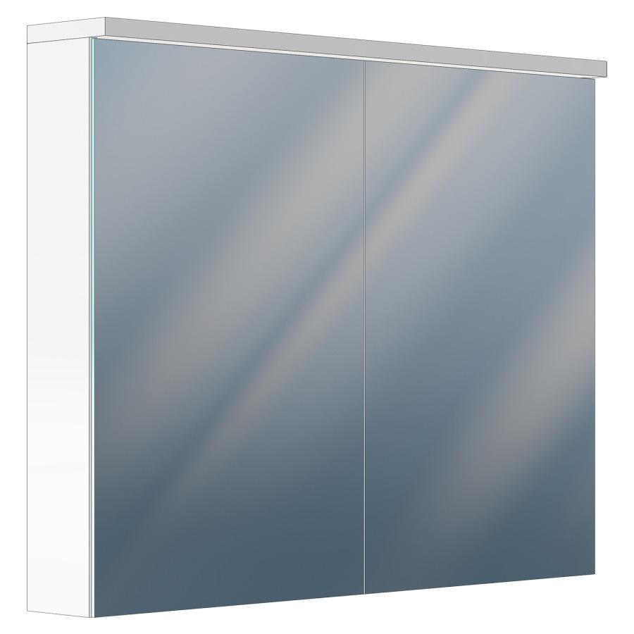 Armoire de toilette ESSENZA
90 x 72 x 12/15 cm
Profilé en aluminium
2&nbsp;portes à double miroir (45/45)
éclairage LED direct et indirect, 34/4 Watt
2 rayons en verre réglables
1&nbsp;prise double et 1 support cosmétique
en bas changeable, Classe d’énergie E, IP24