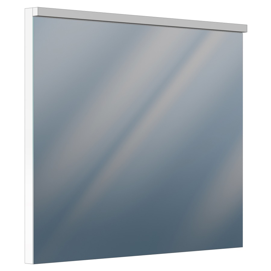 Miroir lumineux XAMO
90 x 76 x 4/6,3 cm
profil en aluminium
éclairage LED direct
en haut 23 W, dimmable
Lumen en haut 2805, IP24
