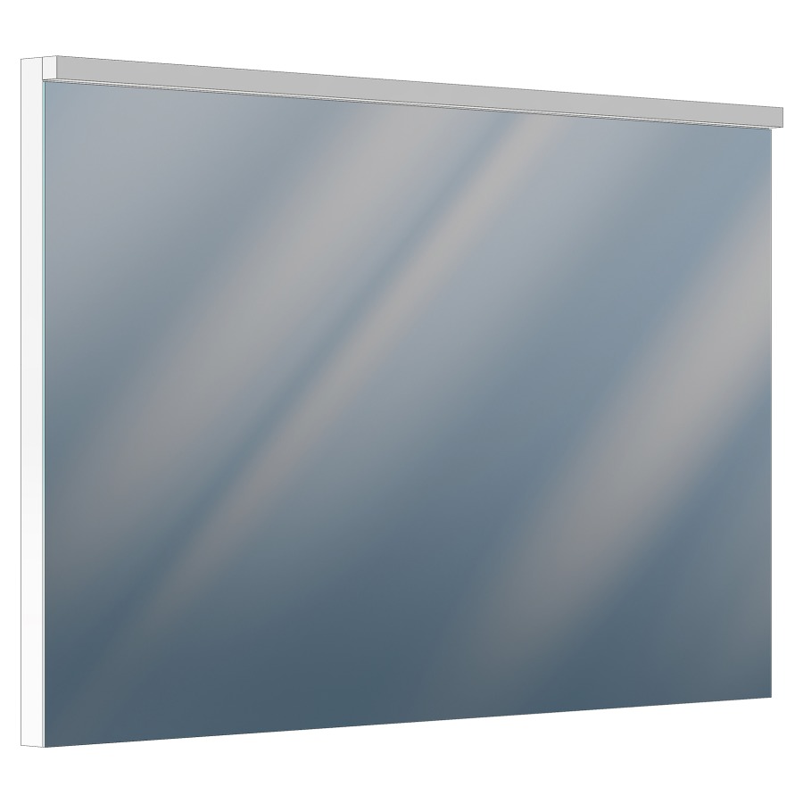 Miroir lumineux XAMO
120 x 76 x 4/6,3 cm
profil en aluminium
éclairage LED direct
en haut 31 W, dimmable
Lumen en haut 3795, IP24