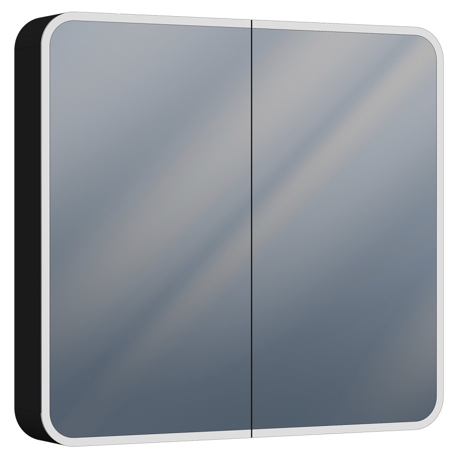 Armoire de toilette SPHERA
Tunable White
80 x 75 x 13 cm
Profilé en aluminium
2&nbsp;portes à double miroir (40/40)
éclairage LED circulaire
43 Watt, 2000-6500 Kelvin
5160 Lumen, dimmable
2 tablettes en verre
2 prises doubles en bas, IP44