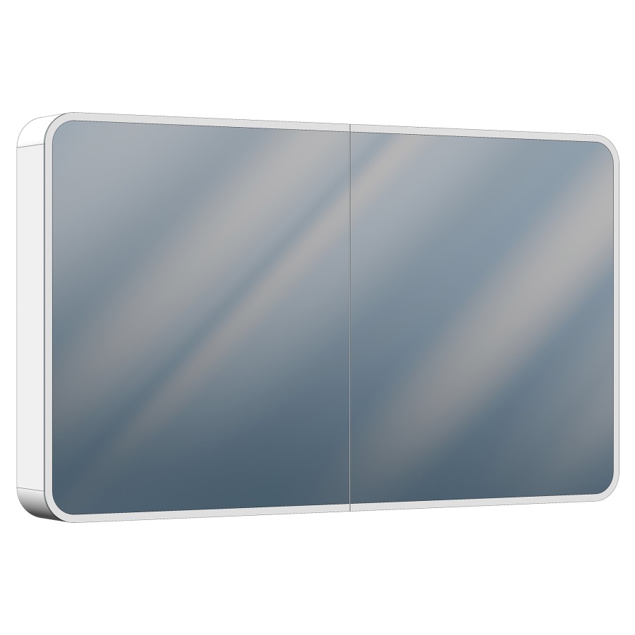 Armoire de toilette SPHERA
Tunable White
130 x 75 x 13 cm
Profilé en aluminium
2&nbsp;portes à double miroir (65/65)
éclairage LED circulaire
58 Watt, 2000-6500 Kelvin
6915 Lumen, dimmable
4 tablettes en verre
2 prises doubles en bas, IP44