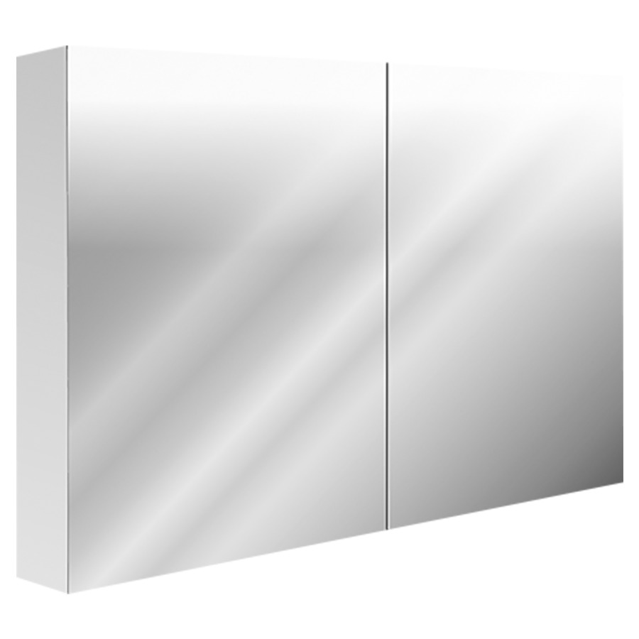 Armoire de toilette GRADIENT
120 x 76 x 12,9 cm
profil en aluminium
2 portes à double miroir
2 prises double en bas
dimmable et extinction en haut
avec capteur, LED 62 W
en bas 5 W, Lumen en haut
7314, Lumen en bas 605, IP24