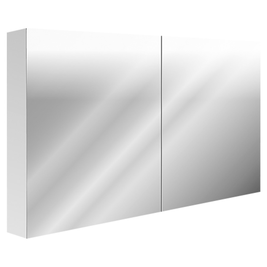 Armoire de toilette GRADIENT
Tunable White
130 x 76 x 12,9 cm
profil en aluminium
2 portes à double miroir
2 prises double en bas
système breveté à deux
interrupteurs avec commande
rotative avec SIDLER Switch
avec Tunable White
LED 56 W, en bas 5 W, Lumen
latéral 6698, Lumen en bas 633
IP24