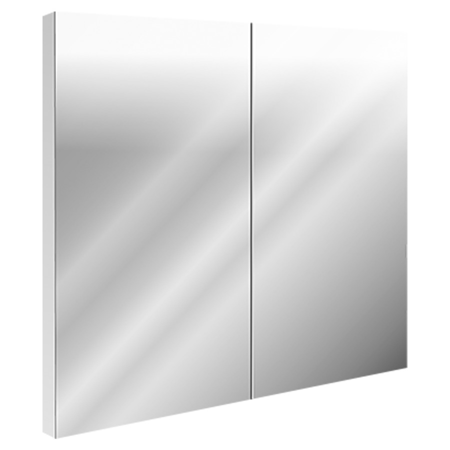 Armoire de toilette GRADIENT
UP Tunable White
80 x 76 x 12,9 cm
profil en aluminium
pour montage UP
2 portes à double miroir
2 prises double en bas
tablettes en verre sur toute
la longueur, système breveté à
deux interrupteurs avec
commande rotative avec SIDLER
Switch avec Tunable White
LED 34 W, en bas 3 W, Lumen
latéral 4008, Lumen en bas 379
IP24