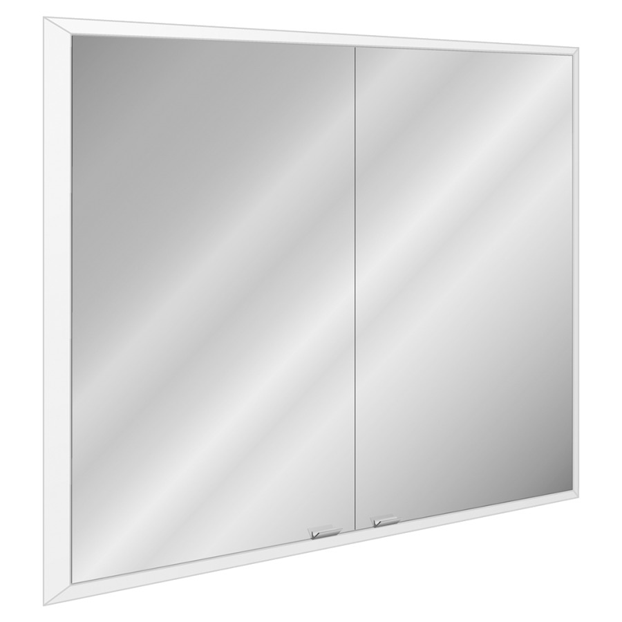 Armoire toilette QUADRO
100 x 91,5 x 12,5 cm
profil en aluminium, version
AP avec miroir latéral
version UP sans miroir
latéral, 2 prise
double en bas, 2 portes
à double miroir, éclairage LED
63 W de tous côtés, 7366 Lumen
dimmable, commutable
latéralement et en haut
capteur dans l'armoire
reproduction en couleur CRI 90
connexion USB, IP24