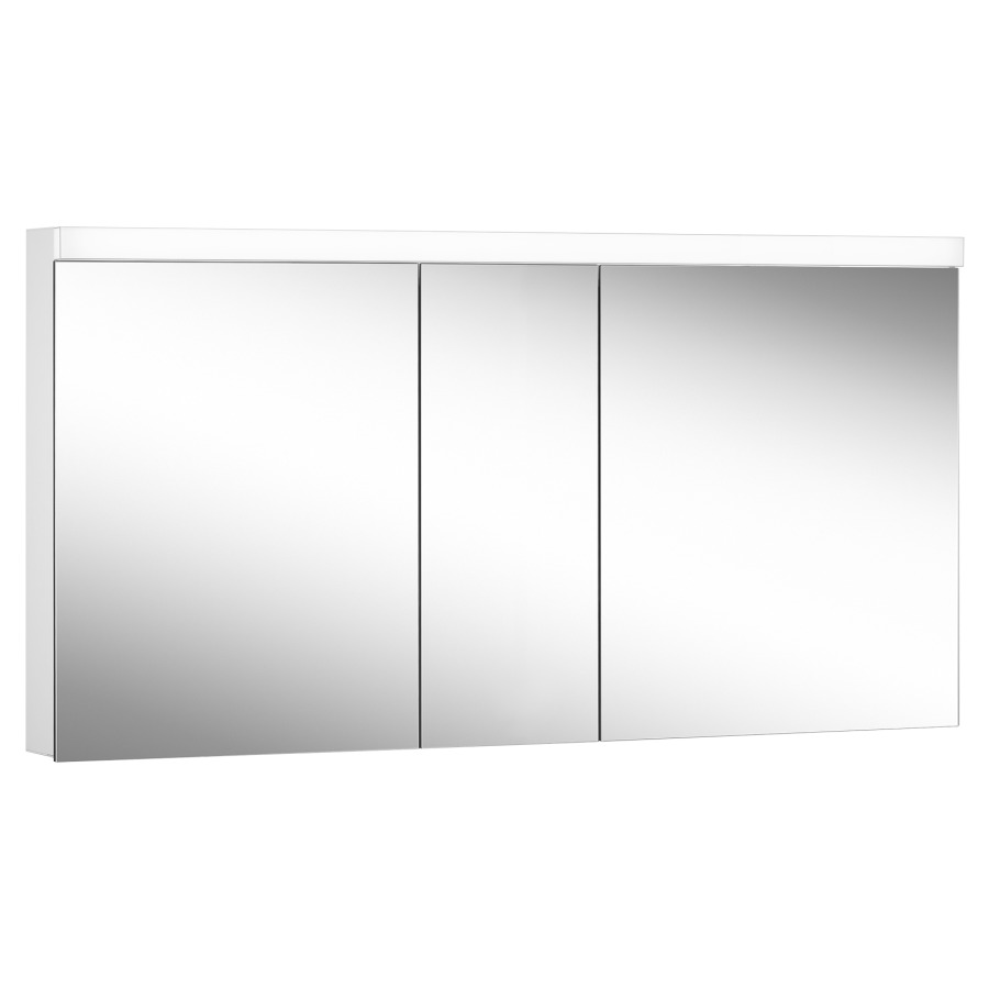 Armoire de toilette Schneider LOW basic LED
profil en aluminium
149.5 x 74.7 x 12/13.3 cm
pour montage AP ou UP
prise double en haut
à droite ou à gauche, 3 portes
à double miroir (60/30/60)
éclairage LED direct en haut
38 W, IP44