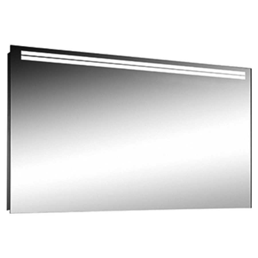 Miroir lumineux Schneider ARANGA LED
151.5 x 70 x 4.8 cm
Profilé en aluminium, montage AP
éclairage LED, 2 x 24 Watt
éclairage supplémentaire en haut et
en bas, en haut/en bas commutable
individuellement, 2 interrupteurs sur le
côté du cadre, sans prise
7880-8360 Lumen
IP44, Classe d’énergie C