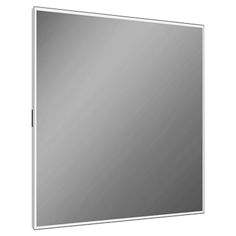 Miroir lumineux Schneider GLOW HCL
90 x 76 x 5.1 cm
Profilé en aluminium, montage AP
éclairage LED, 53 Watt, entourante
dimmable, 2000-6500 Kelvin
Human Centric Lighting, 9094 Lumen
clavier à membrane sur le côté du cadre
IP44, Classe d’énergie C